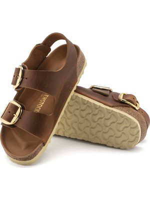 Birkenstock Mılano Bıg Buckle Leoı Sandalet