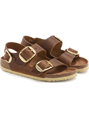 Birkenstock Mılano Bıg Buckle Leoı Sandalet