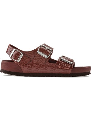 Birkenstock Mılano Nl Reptıle Emboss Exq Sandalet