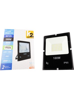 Kendal KLF172 30W Slim Döküm Smd LED Projektör Beyaz