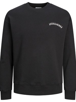 Jack & Jones Pamuklu Regular Fit Bisiklet Yaka Erkek Sweat 12236182