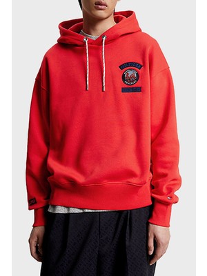 Tommy Hilfiger Pamuklu Regular Fit Kapüşonlu Erkek Sweat MW0MW32676 Sne