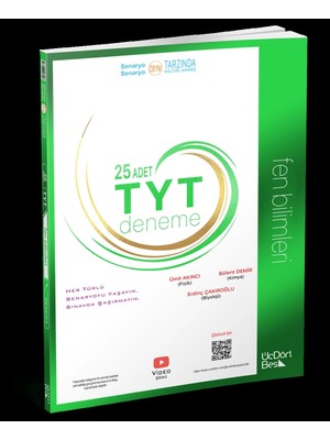 ÜçDörtBeş Yayınları TYT Fen Bilimleri Deneme