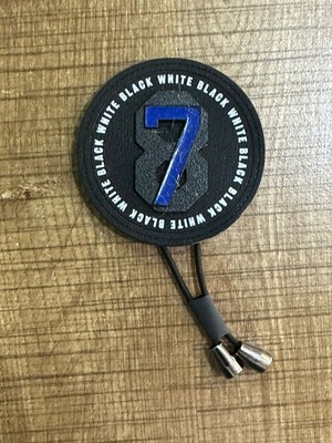 Gönülden Tasarım 6x6 cm Püsküllü 7 ve 8 Rakamlı Çelik Arma