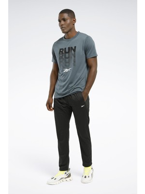 Reebok Runnıng Graphıc Tee Havacı Mavı Erkek Kısa Kol T-Shirt