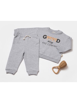 Baby Cosy Babycosy Organik Sweatshirt & Pantolon Takımı