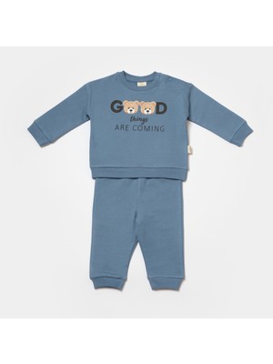 Baby Cosy Babycosy Organik Sweatshirt & Pantolon Takımı