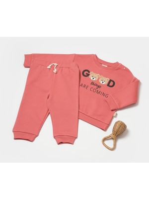 Baby Cosy Babycosy Organik Sweatshirt & Pantolon Takımı