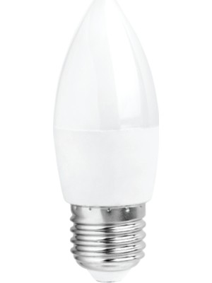 Osaka 6W Dekoratif LED Mum Ampul Buji Gün Işığı E27 Duylu Küçük Ampul Kalın Duy