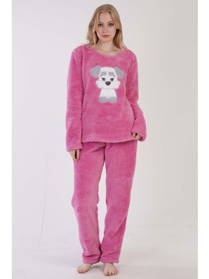 Vienetta Kadın Welwelsoft Uzun Kol Pijama Takım
