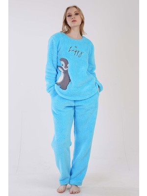 Vienetta Kadın Welsoft Uzun Kol Pijama Takım
