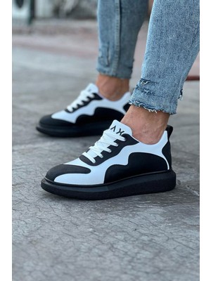 Erbilden Wg301 Kömür Beyaz Erkek Casual Ayakkabı