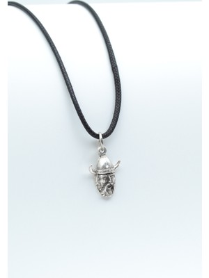 Had Safha Accessories Minimal Viking Savaşçı Deri Ip Kolye