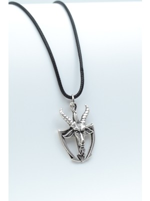 Had Safha Accessories Pagan - Keçi Şeytan Deri Ip Kolye