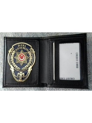 Aldatmaz Güvenlik Rozetli Cüzdanı Al-Sadece Özel Güvenlik Görevlisi Satın Alabılır-Sıvıle Satılmaz