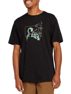 Volcom Siyah Erkek T-Shirt A5012305_Skate Vitals Axel 1