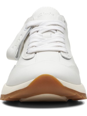 Clarks Beyaz Kadın Sneaker 26167782