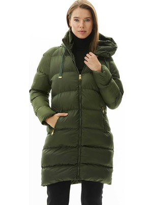 Selen Haki Kadın Mont 23KSL6065