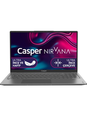 Casper Nirvana X600.5500-BV00P-G-F Ryzen 5-5500U 16 GB RAM 500GB NVME SSD Windows 11