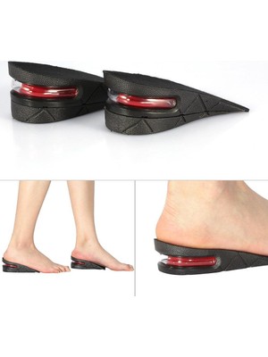 Jetfast 5 Cm Gizli Topuk Hava Yastıklı Boy Uzatıcı Tabanlık Uzatan Taban Uzatma Tabanı Ayakkabı Tabanlığı