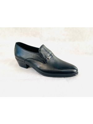 Eyubali Deri Çarşamba Yumurta Topuk Bağcıksız Erkek Ayakkabı