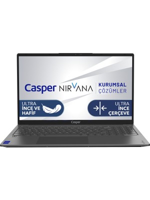 Casper Nirvana X700.5500-BV00P-G-F Ryzen 5-5500U 16 GB RAM 500GB NVME SSD Windows 11