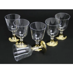 6lı Lohusa Şerbet Bardağı Gold 11 cm