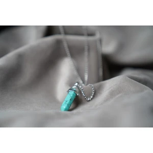 Sertifikalı   Doğal Taş Kolye