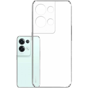 Oppo Reno 8 Pro Kamera Korumalı Süper Silikon Kılıf Ekran Koruyucu
