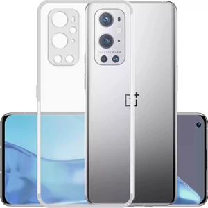 One Plus 9 Pro Kamera Korumalı Süper Silikon Kılıf Ekran Koruyucu