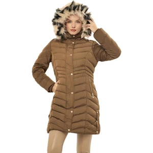 Kadın Büyük Beden Kapüşonlu Spor Mont M5302 BGL-ST03221