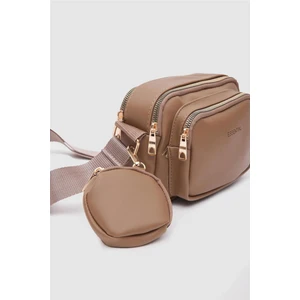 City Center Fashion Kadın Cüzdanlı Suni Deri Çapraz Omuz Çanta CTY-LBN-9237