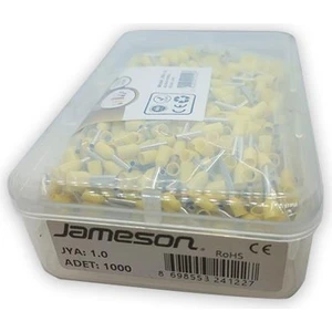 JAMESON JYA-1.0 ALMAN NORMU İZOLELİ KABLO YÜKSÜK (1,0 MM-SARI) (1000 ADET )