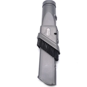 Dyson V6 DC22 DC25 DC26 DC27 DC33 DC34 DC35 DC37** Elektrikli Süpürge Için Fırça Başlığı 2'si 1 Arada Alet Geri Çekilebilir Fırça Başlığı Aksesuarları (Yurt Dışından)
