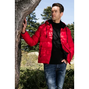 Kapüşonlu Fermuarlı Cepli Slim Fit Mont Erkek Mont 6490001