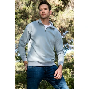 Yarım Fermuarlı Yaka Relaxed Fit Sweat Erkek Sweat 5905509