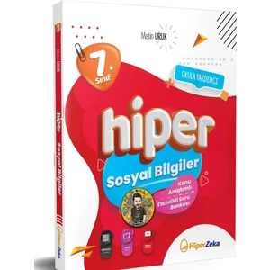 Hiper Zeka Yayınları 7. Sınıf Sosyal Bilgiler Hiper Konu Anlatımlı Soru Bankası
