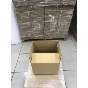 40X30X30CM 10’lu Çift Oluklu Boş Karton, 1.adet Koli Bandı