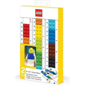Gear 52558 2-In-1 Buildable Ruler With Minifigure