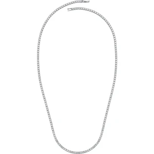 Merano Design 3mm Rhodium Su Yolu Kolye 60CM