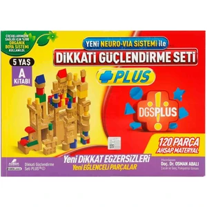 Adeda Yayıncılık Dikkati Güçlendirme Seti Plus 5 Yaş Kitap (3 Kitap) - Osman Abalı
