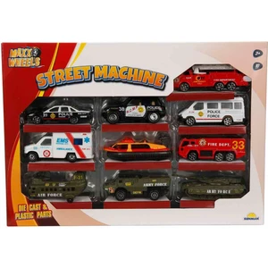 Sunman Street Machine 10'Lu Metal Oto Seti