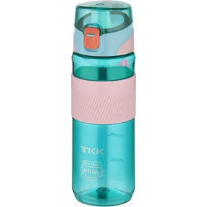 Tkk 550ML Pipetsiz Taşıma Askılı Süzgeçli Kilitlenebilir Kapak Su Matarası