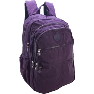 Klinkır Okul Çantası Lise Ortaokul Üniversite Hafif Kumaş Çok Cepli Kadın Sırt Çantası