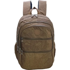 Klinkır Okul Çantası Lise Ortaokul Üniversite Hafif Kumaş Çok Cepli Kadın Sırt Çantası