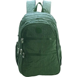 Klinkır Okul Çantası Lise Ortaokul Üniversite Hafif Kumaş Çok Cepli Kadın Sırt Çantası