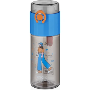 Tkk 500ML Rahat Içim Kilitli Kapaklı Desenli Pipetsiz Süzgeçli Tritan Matara