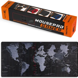Dünya Haritalı Mouse Pad - 90 x 40cm