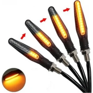 Motosiklet Kayar LED Sinyal Takımı