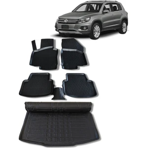 Volkswagen Tiguan Paspas Bagaj Havuzu 2007 2015 Arası 3D Havuzlu Wöller